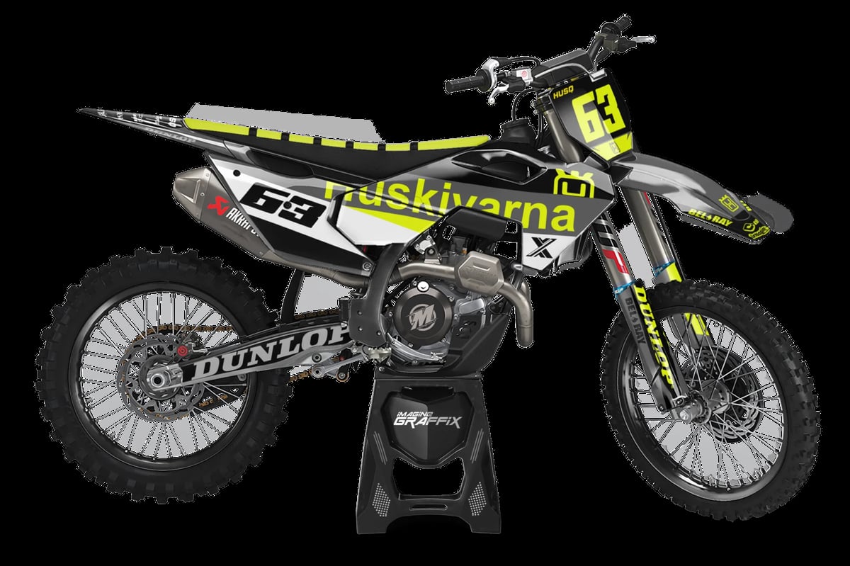 Husqvarna - Night Rider motocross graphics kit by Imagine Graffix