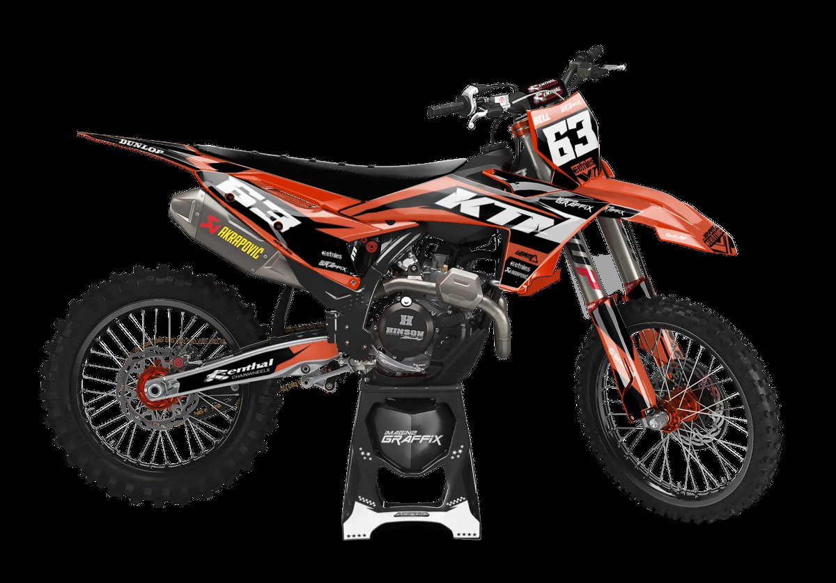 KTM - Switch motocross graphics kit by Imagine Graffix