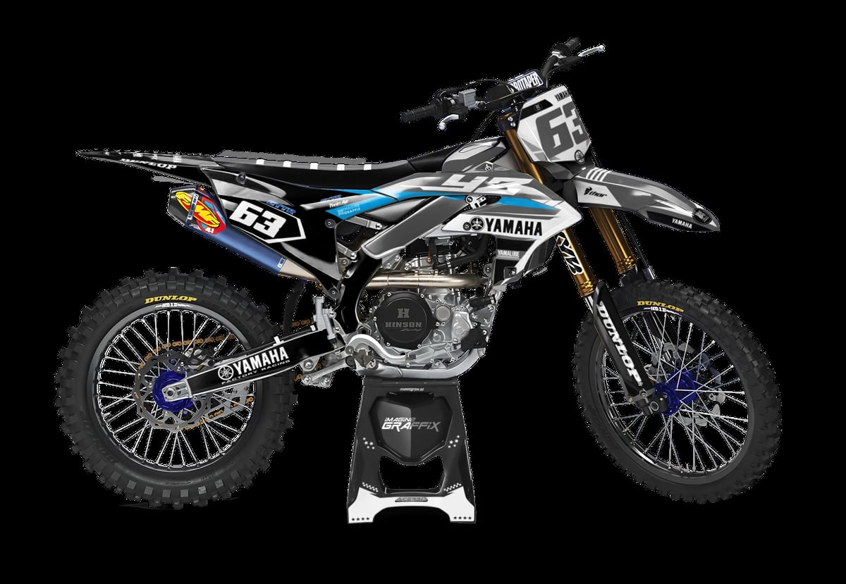 Yamaha - Stripe motocross graphics kit by Imagine Graffix