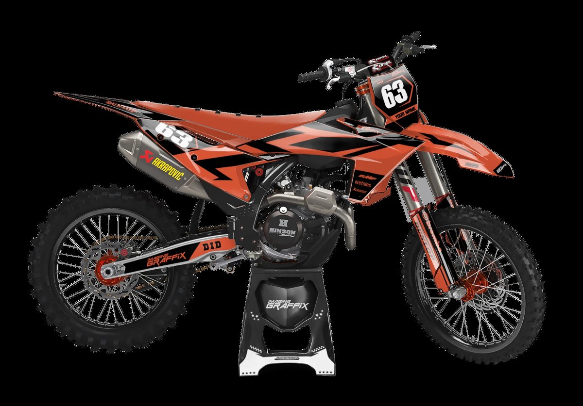 KTM - Simplex motocross graphics kit by Imagine Graffix