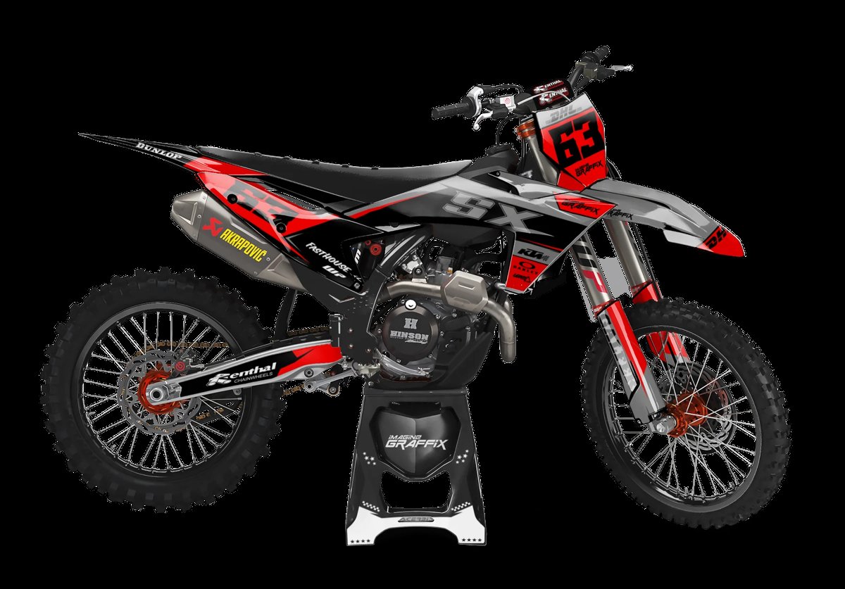 KTM - Avenger motocross graphics kit by Imagine Graffix