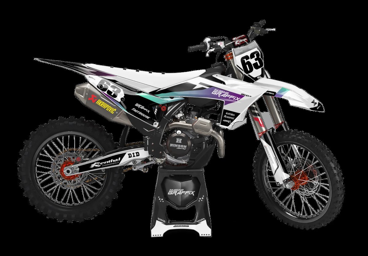 KTM - Modern motocross graphics kit by Imagine Graffix